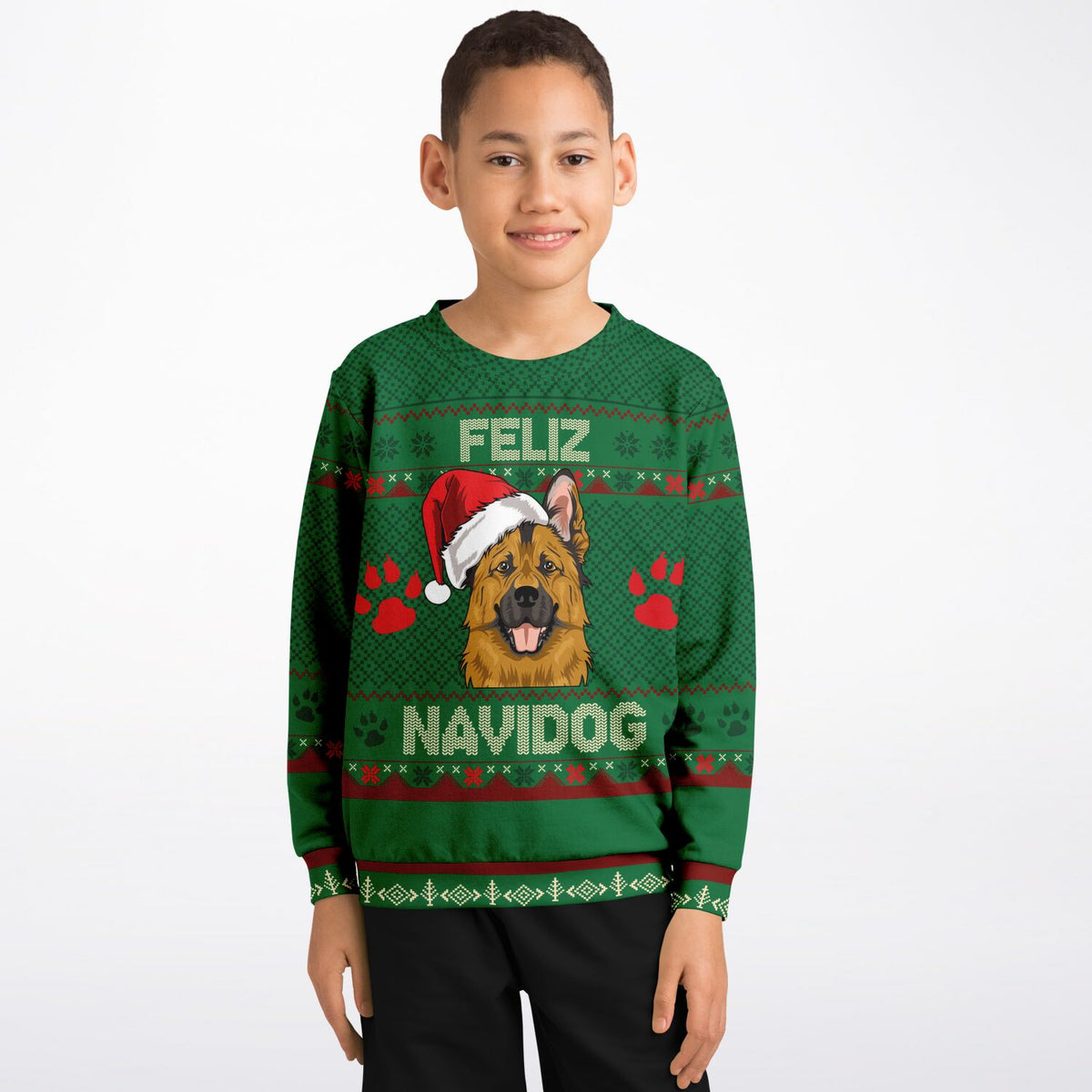 Feliz Navidog - German Shepherd