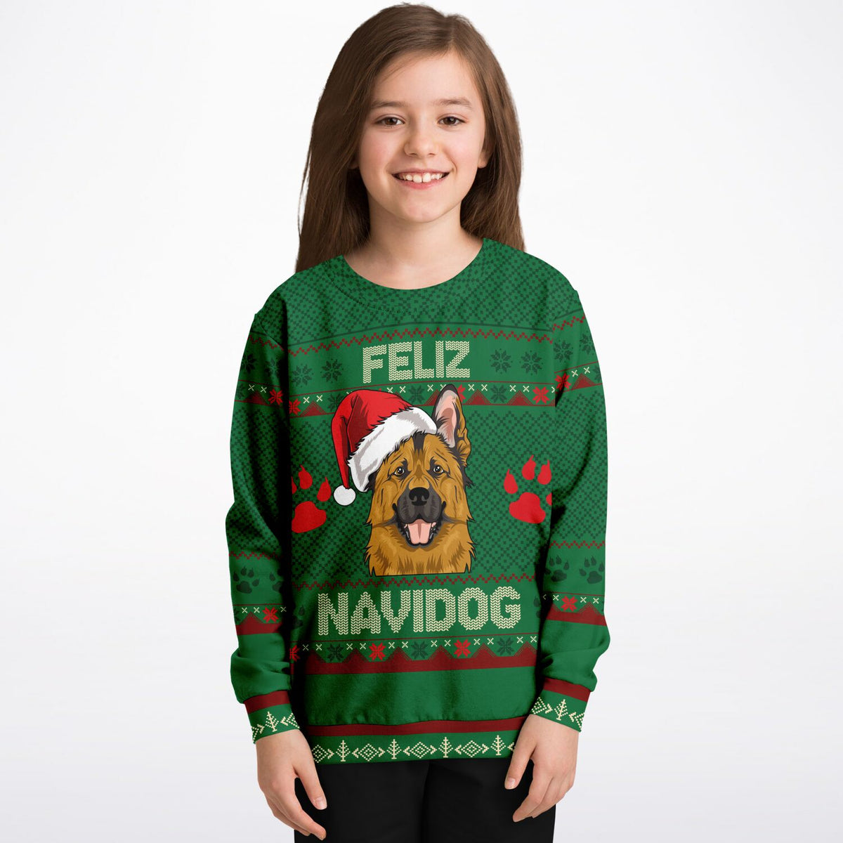Feliz Navidog - German Shepherd