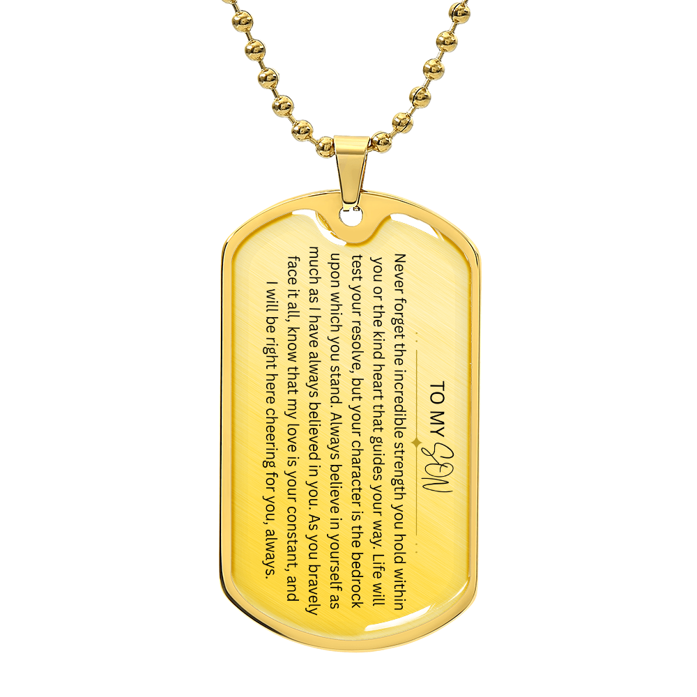 For My Son: Love Tag