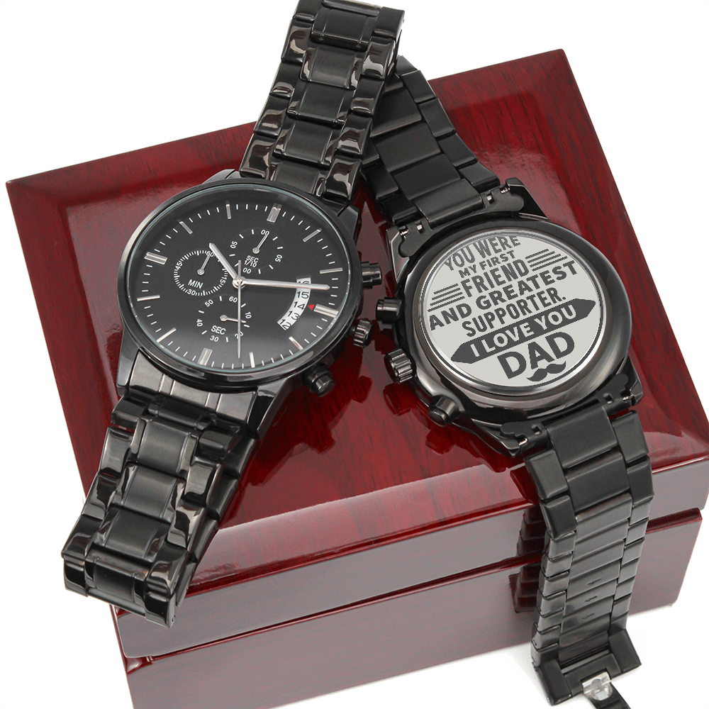 ngraved dad watch