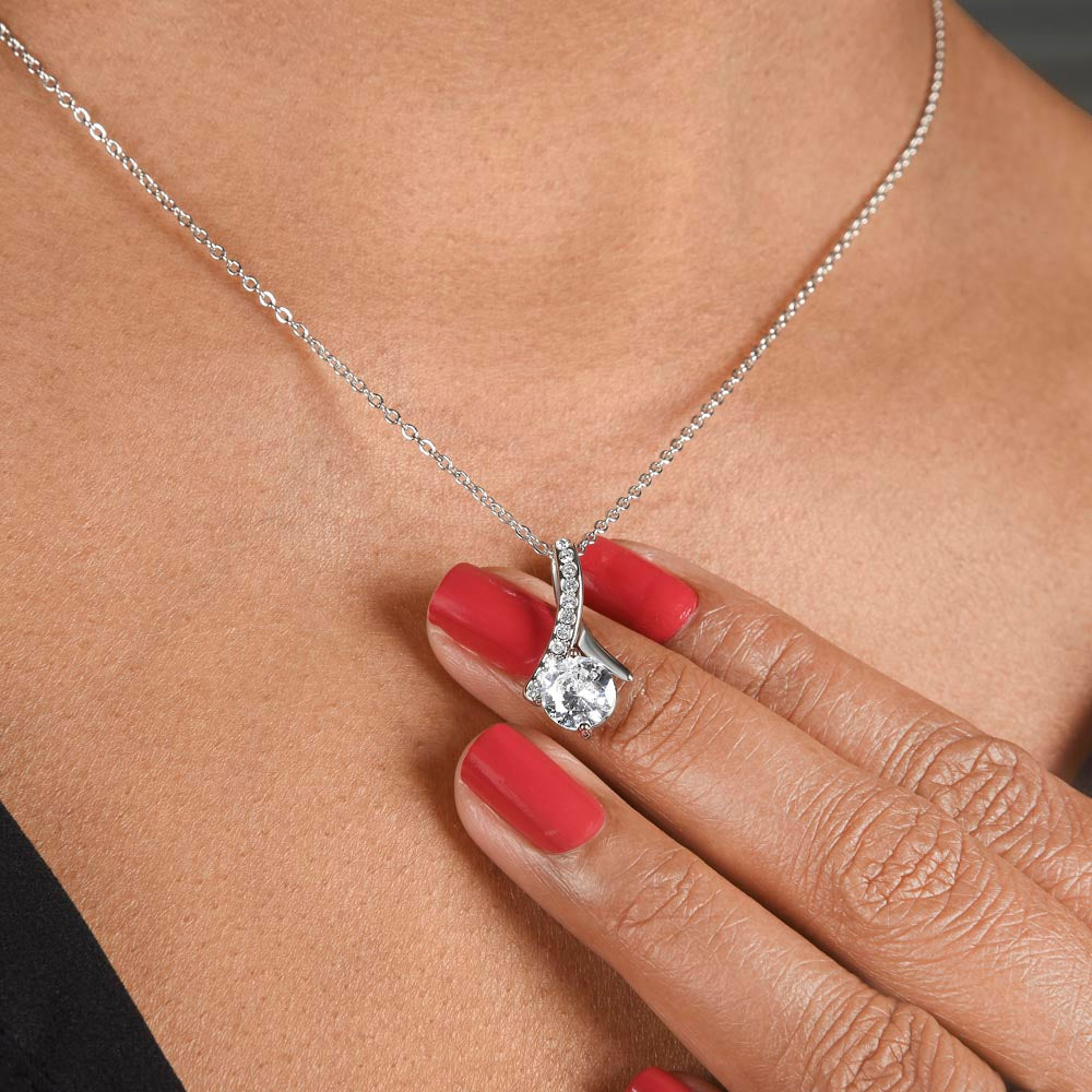 Mother's Day Gift from Unborn Baby – Sentimental Jewelry Gift with Heartfelt Message from Baby Bump – Mommy-to-Be Necklace with Card – Pregnancy Gift for Expecting Mom