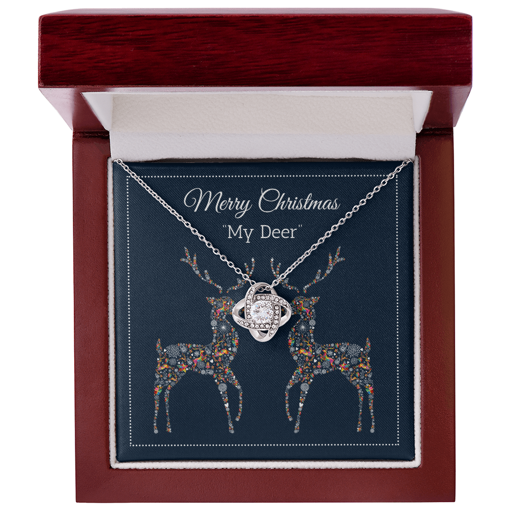 Merry Xmas My Deer Necklace