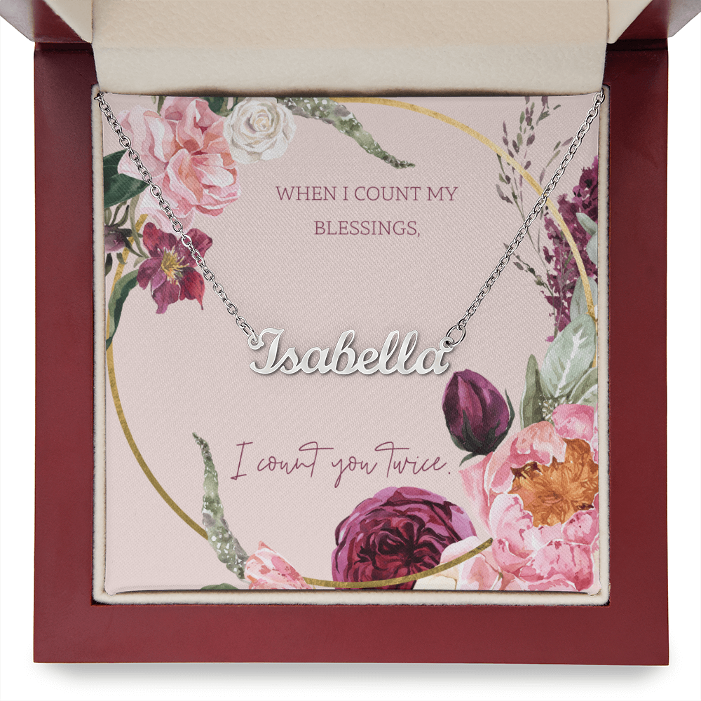 Name Necklace for her