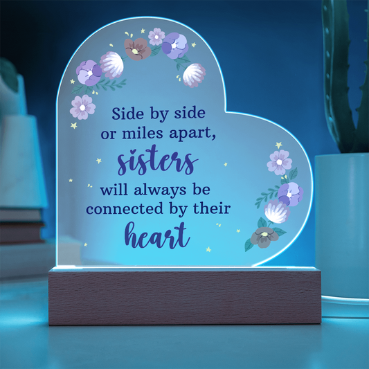 "Connected by Heart" - The Perfect Sister Gift
