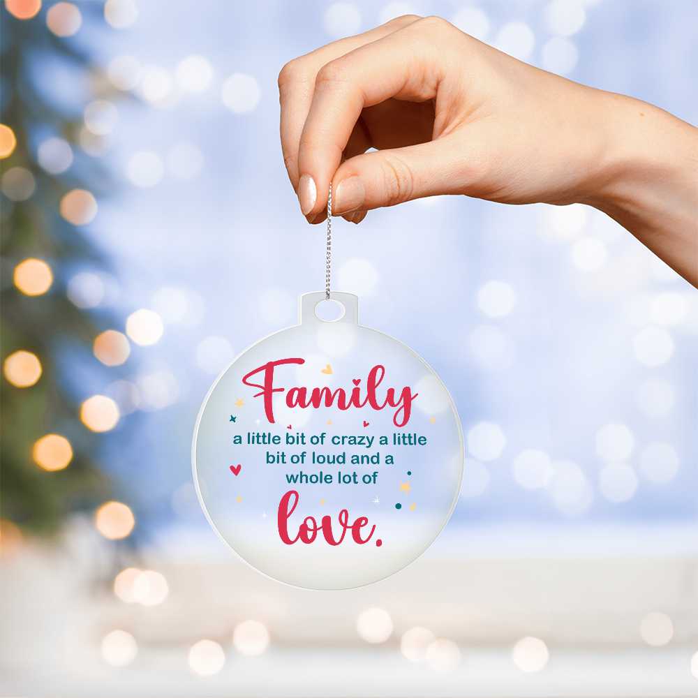 Family Love Keepsake Ornament