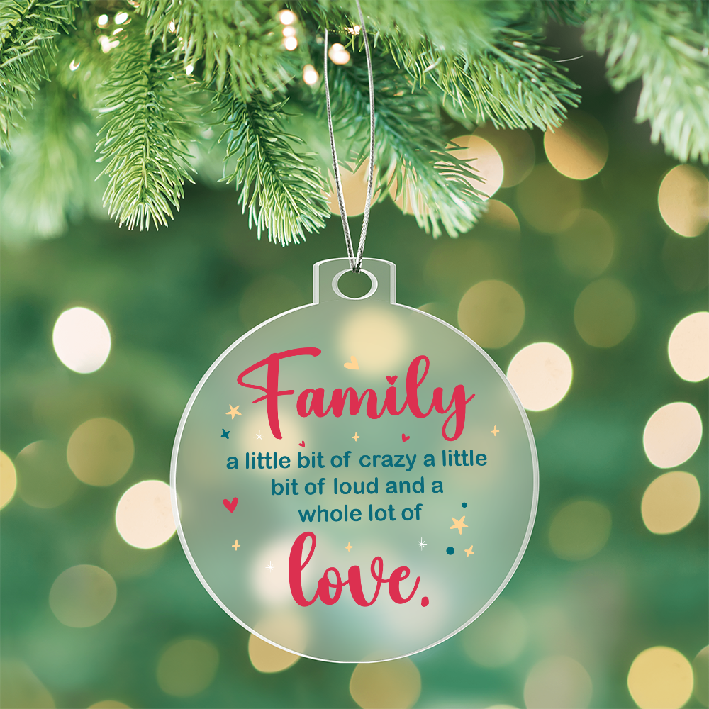 Family Love Keepsake Ornament