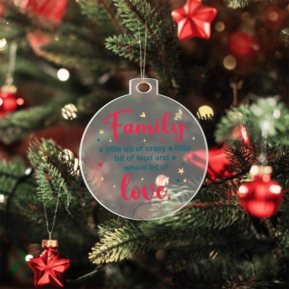 Family Love Keepsake Ornament