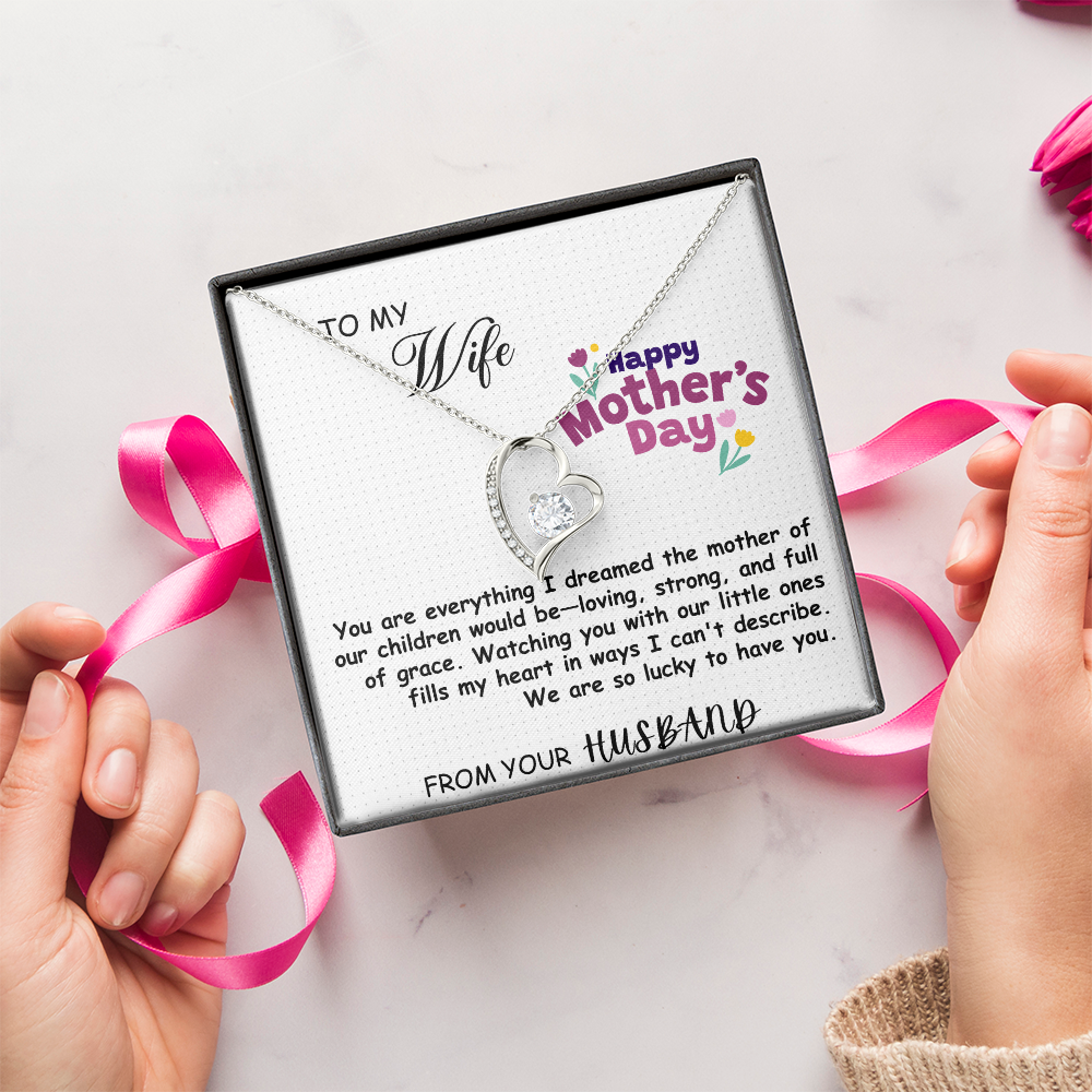 Forever Love Necklace , Mother's Day Gift from Husband to Wife