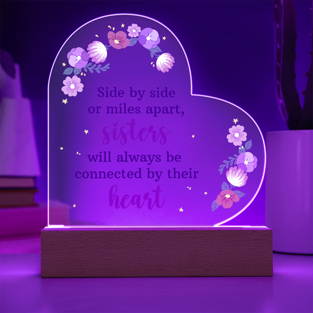 "Connected by Heart" - The Perfect Sister Gift