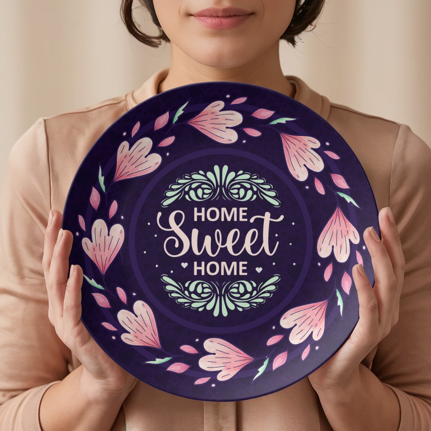 Home Sweet Home Plate – Perfect Housewarming or Holiday Gift