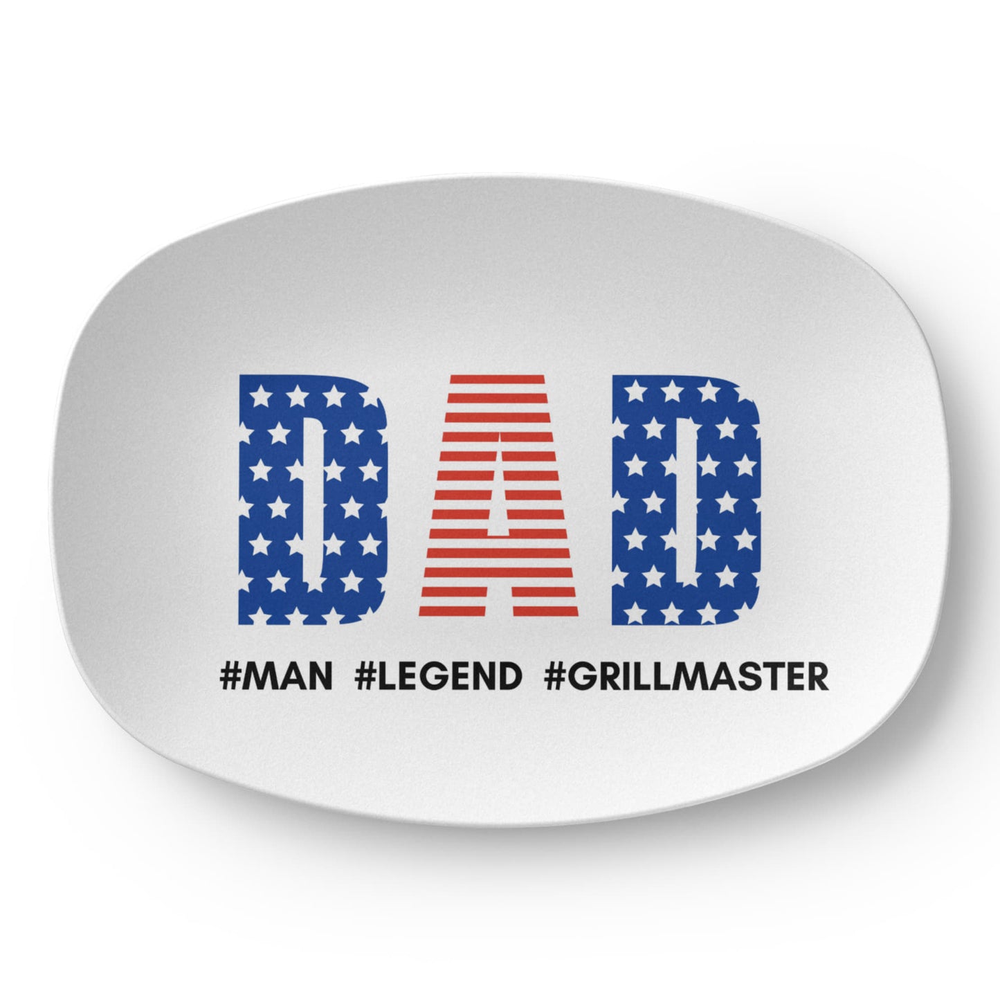Dad's Grilling Plate, Fathers Day Gift, Grill Gifts, BBQ Custom Platter