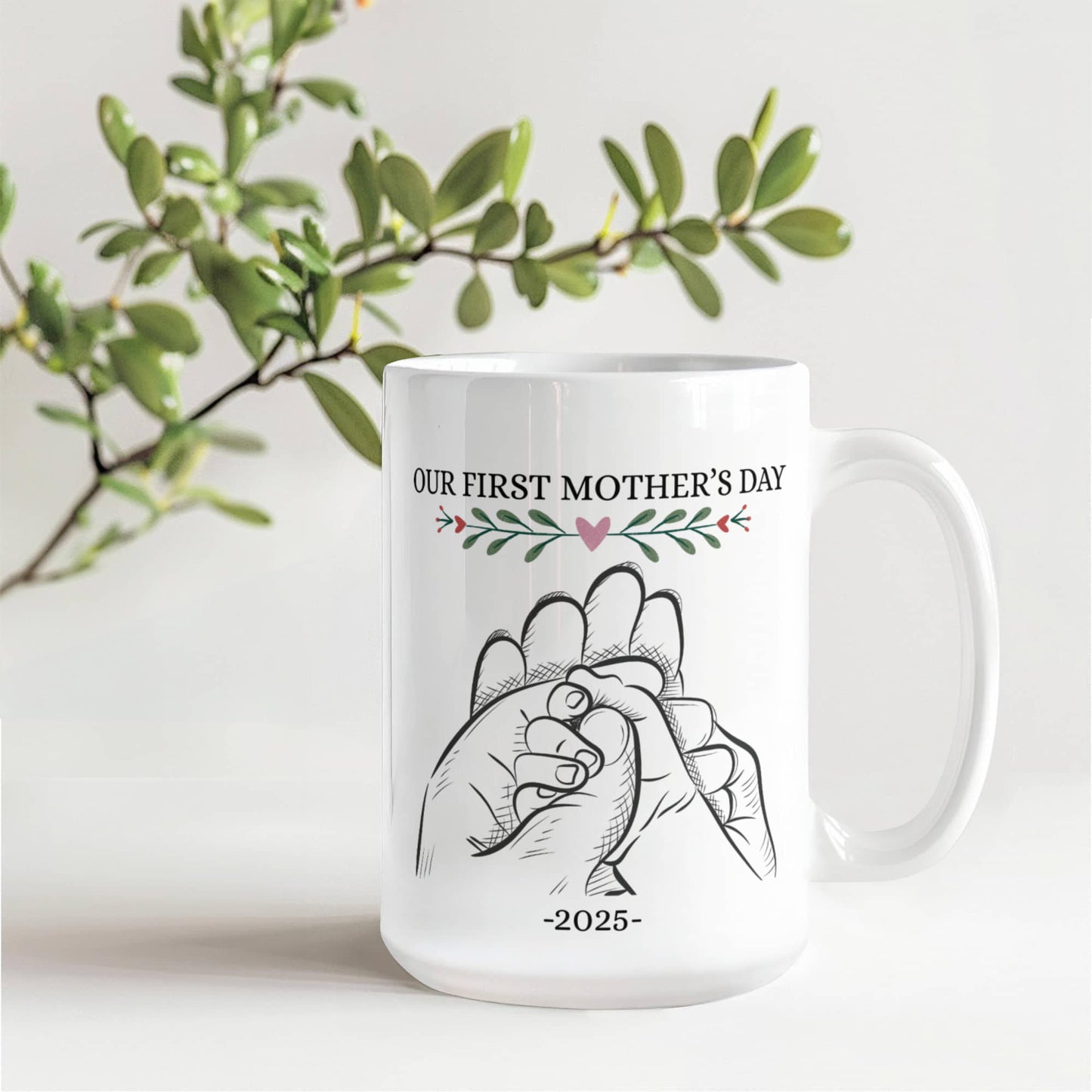 Our First Mother's Day Mug, Mom Mug, First Time Mom Gifts, First Mother's Day Gifts From Baby, For Mother's Mug