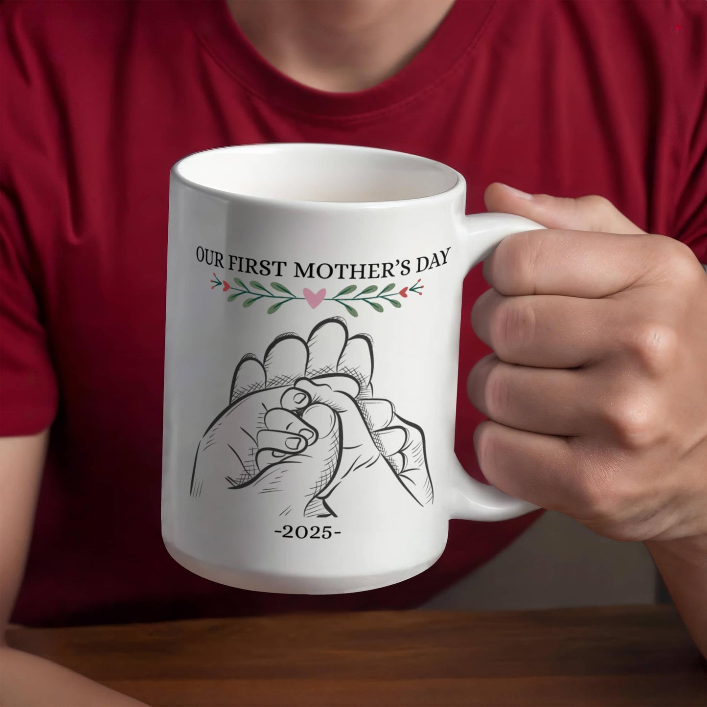 Our First Mother's Day Mug, Mom Mug, First Time Mom Gifts, First Mother's Day Gifts From Baby, For Mother's Mug