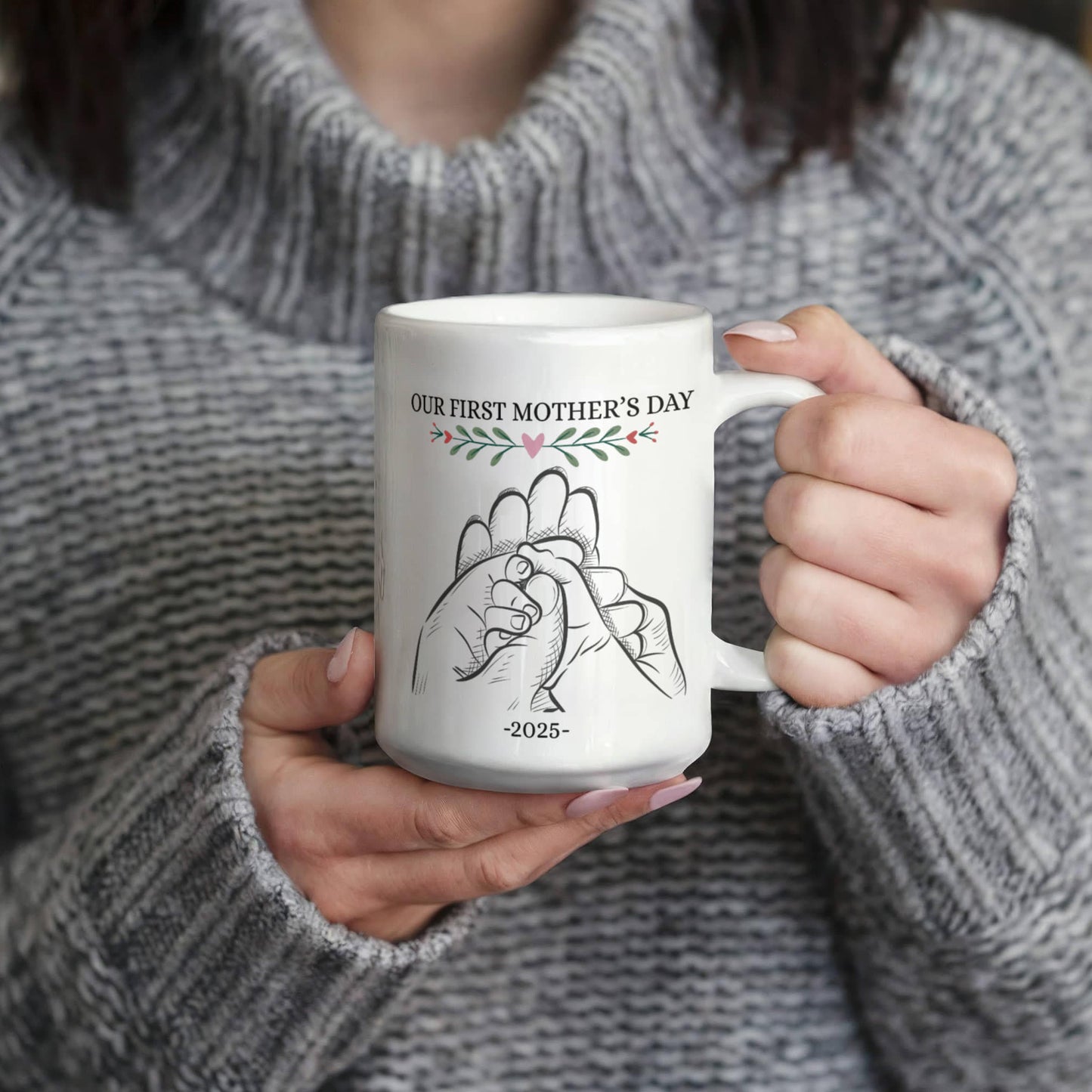 Our First Mother's Day Mug, Mom Mug, First Time Mom Gifts, First Mother's Day Gifts From Baby, For Mother's Mug