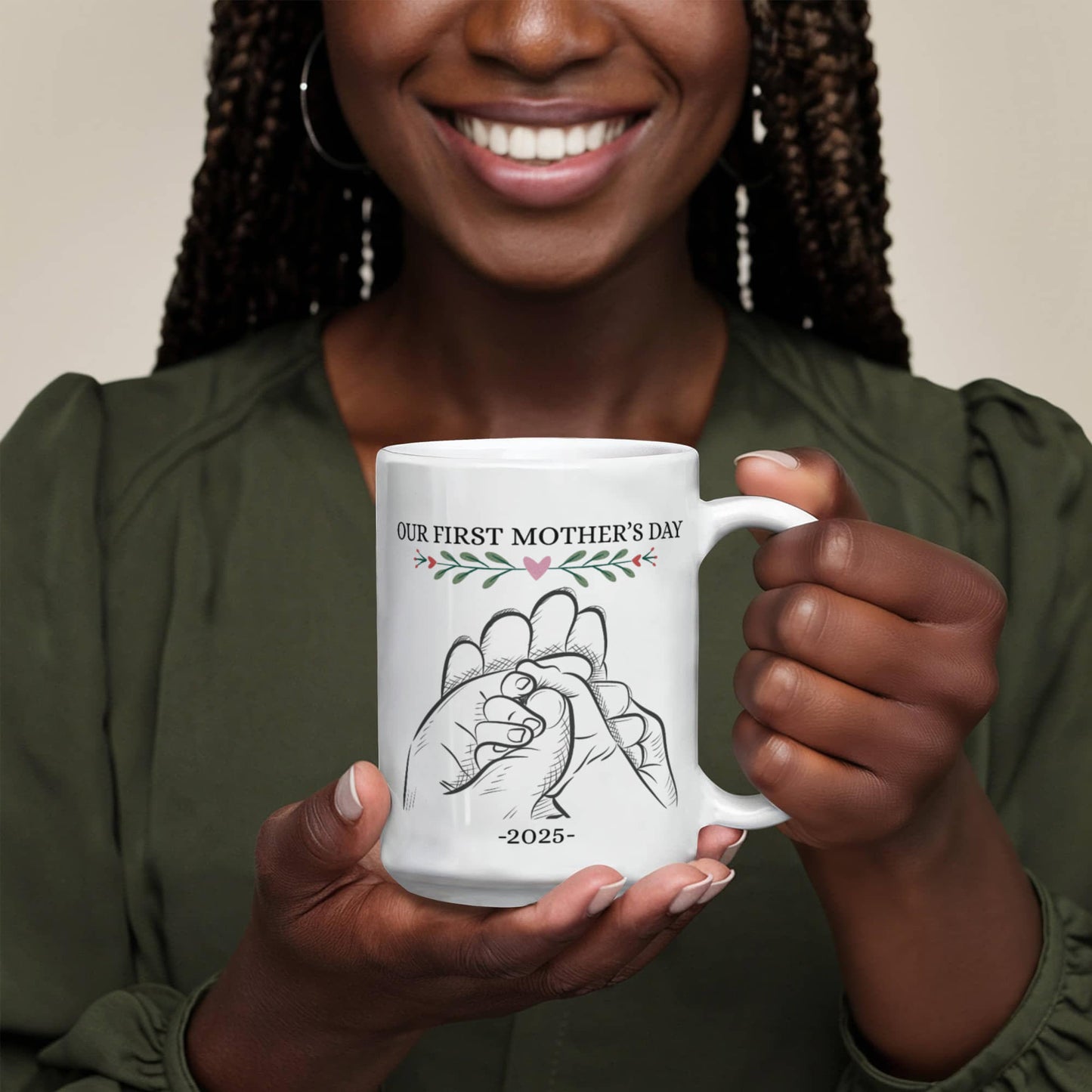 Our First Mother's Day Mug, Mom Mug, First Time Mom Gifts, First Mother's Day Gifts From Baby, For Mother's Mug