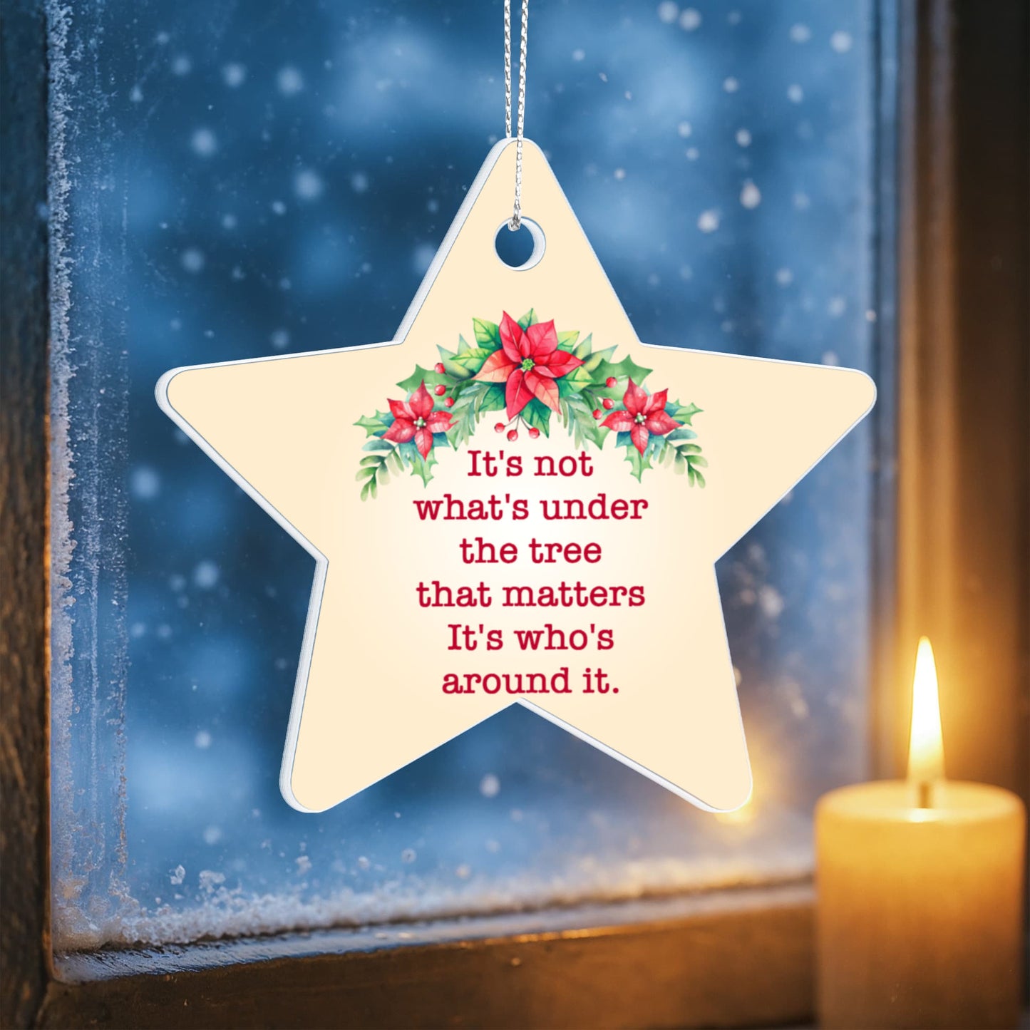 Meaningful Family and Friends Christmas Ornament