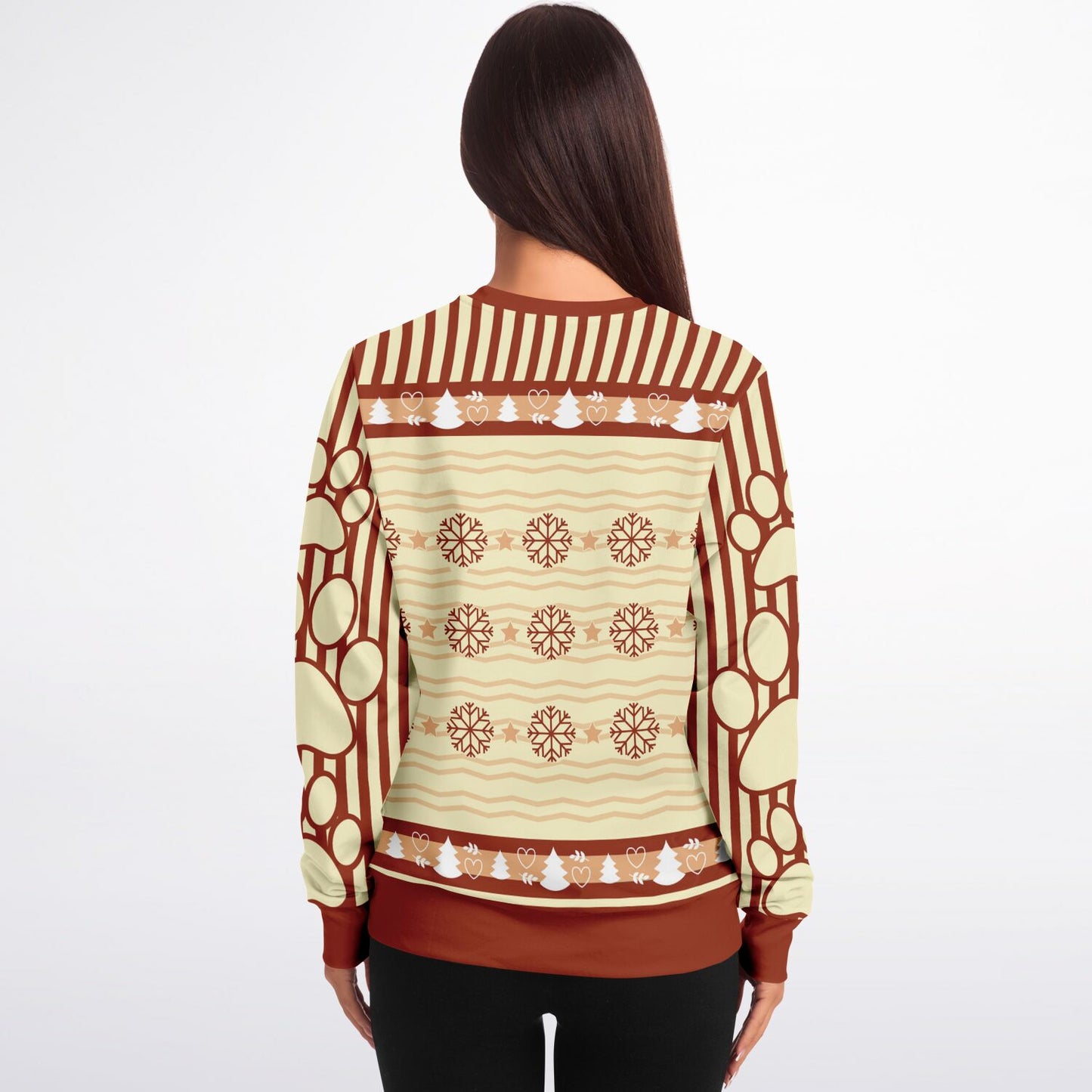 Merry Kissmyass Funny Holiday Sweatshirt