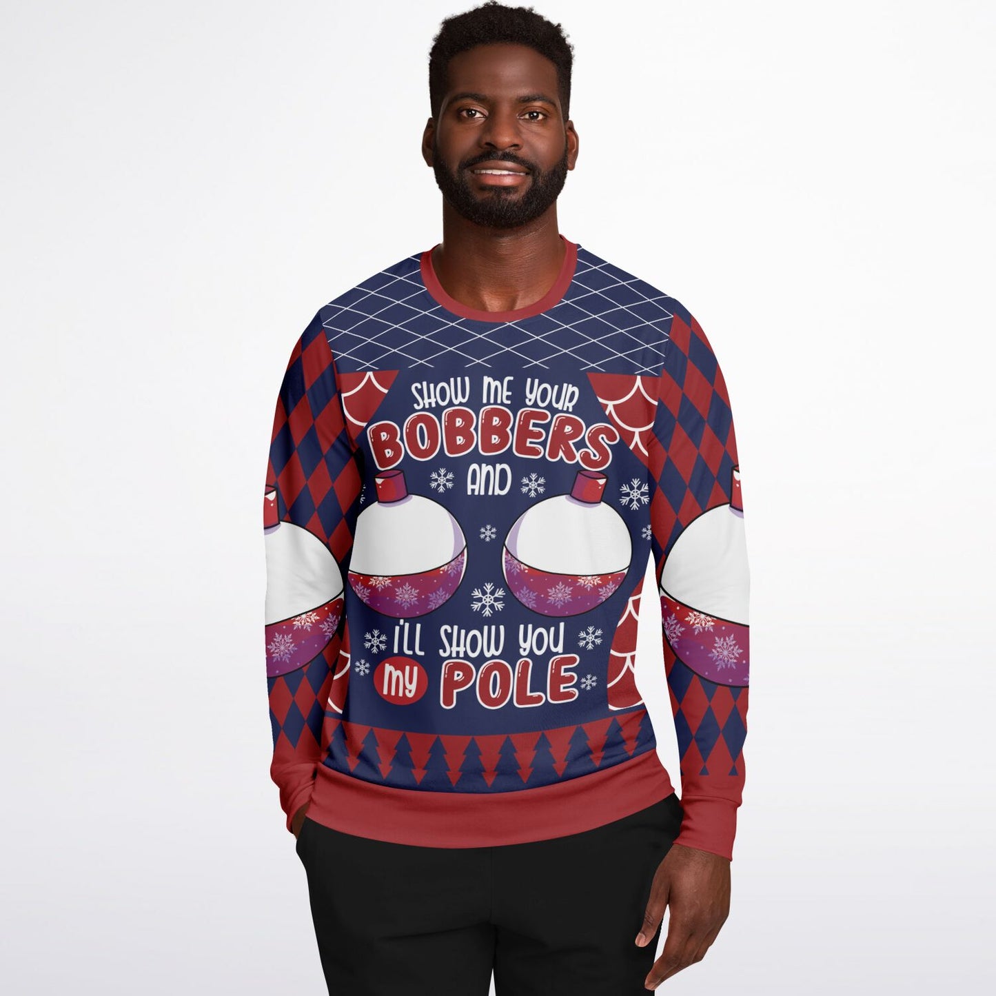 Show Me Your Bobbers Funny Fishing Sweatshirt