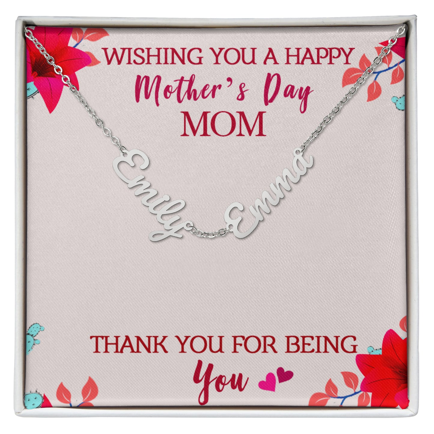 Multiple Name Necklace