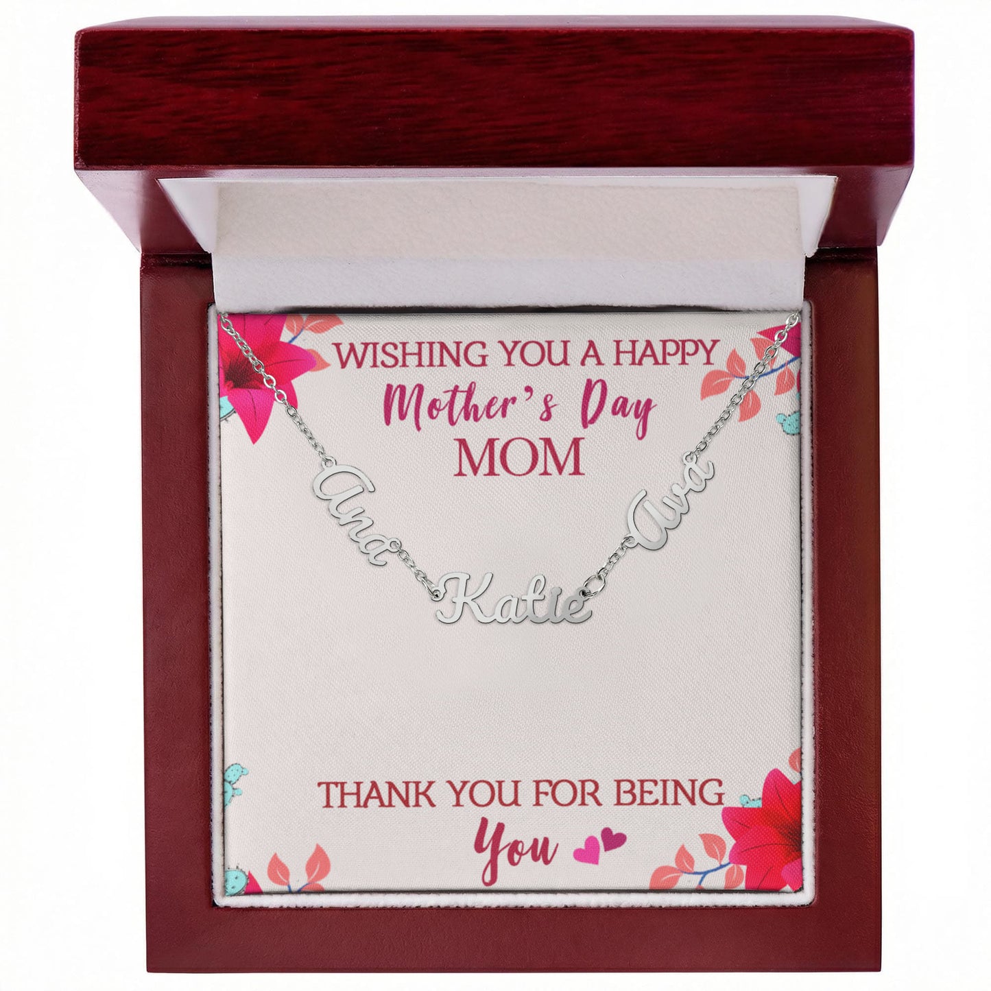 Multiple Name Necklace