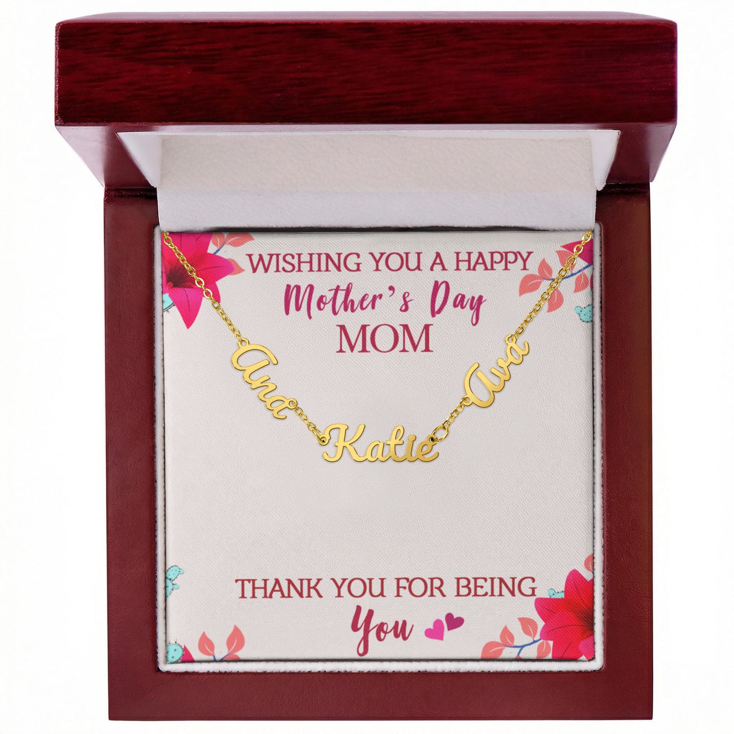 Multiple Name Necklace