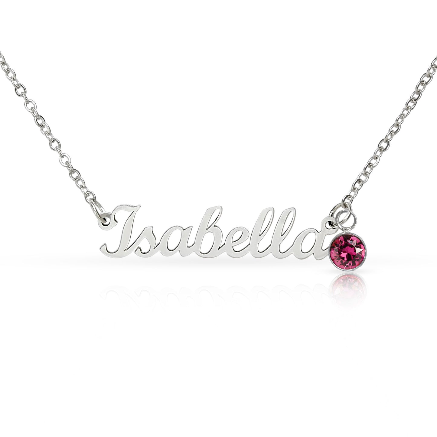 Custom Necklace with Birthstone
