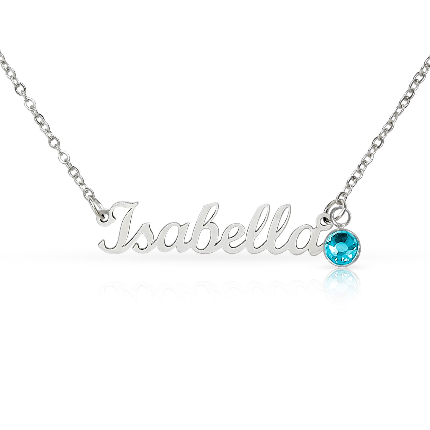 Custom Necklace with Birthstone