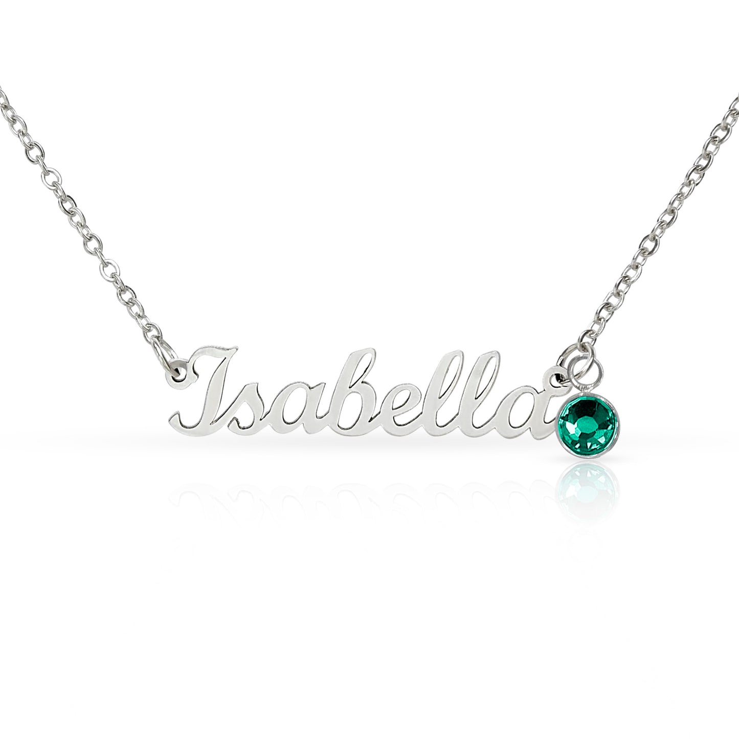 Custom Necklace with Birthstone