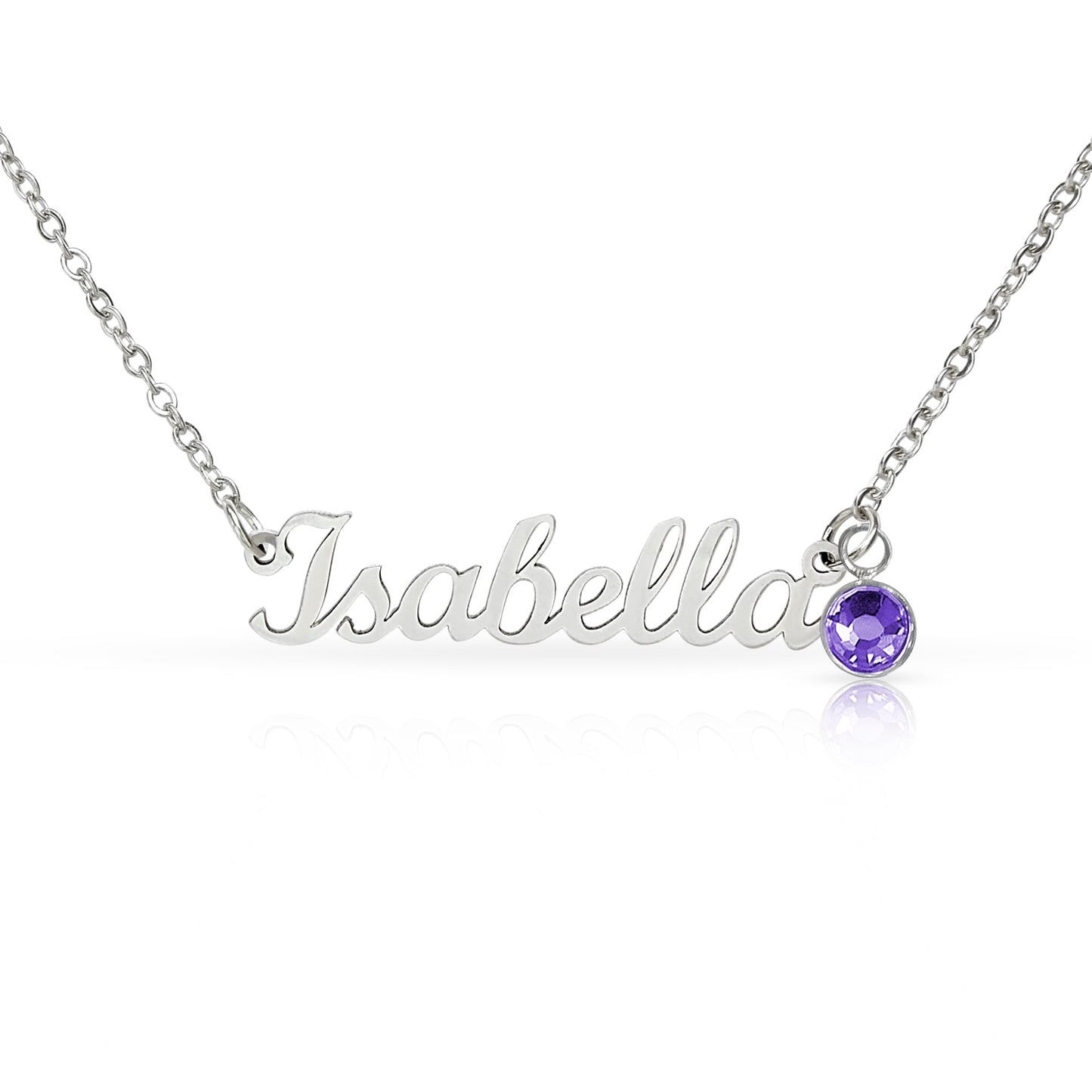 Custom Necklace with Birthstone