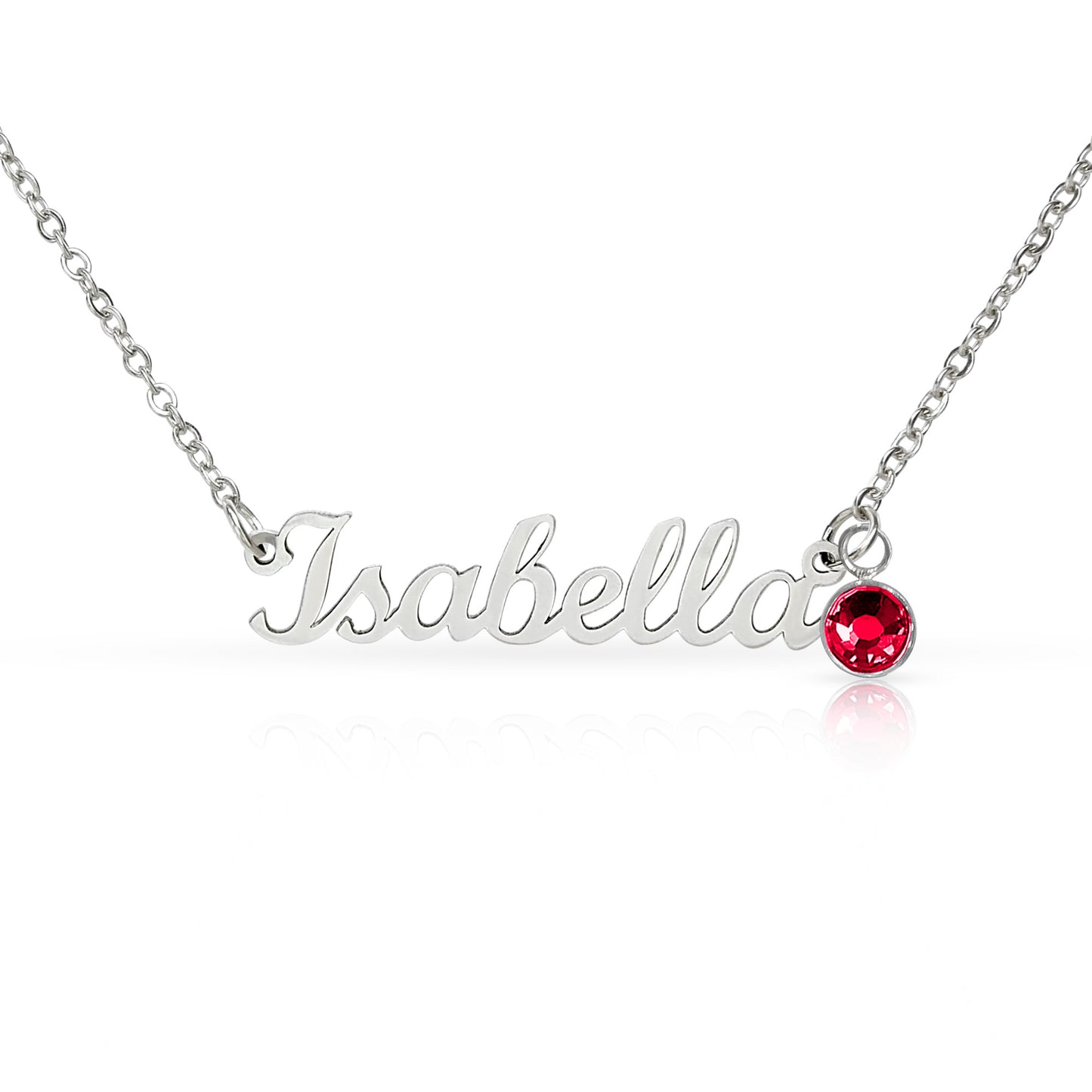Custom Necklace with Birthstone