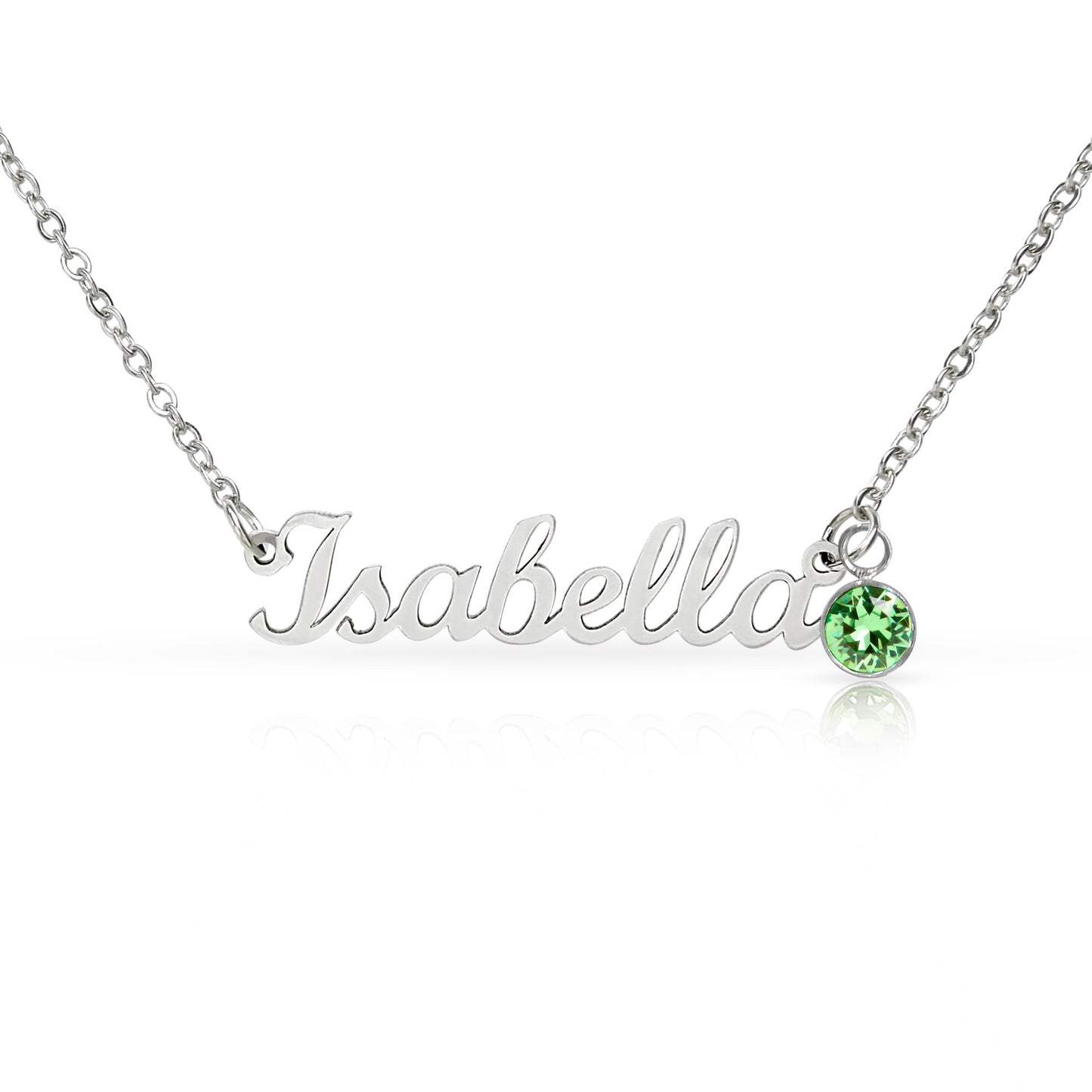 Custom Necklace with Birthstone