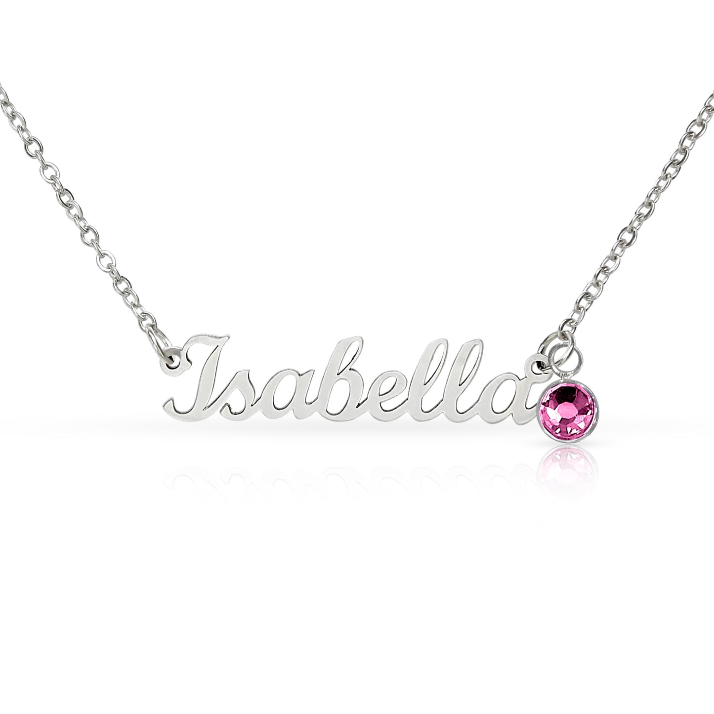 Custom Necklace with Birthstone