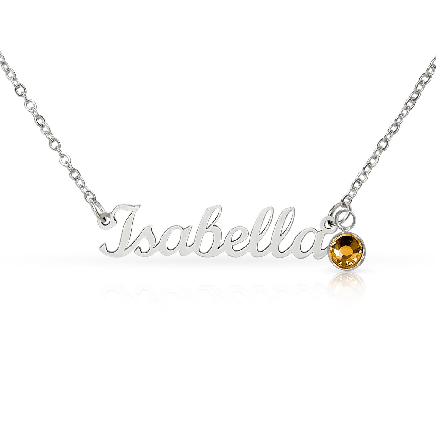 Custom Necklace with Birthstone