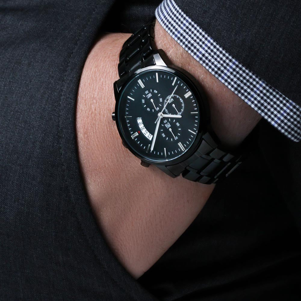 For the Dad Who's Always Been Your Hero: The Engraved "My Hero" Watch