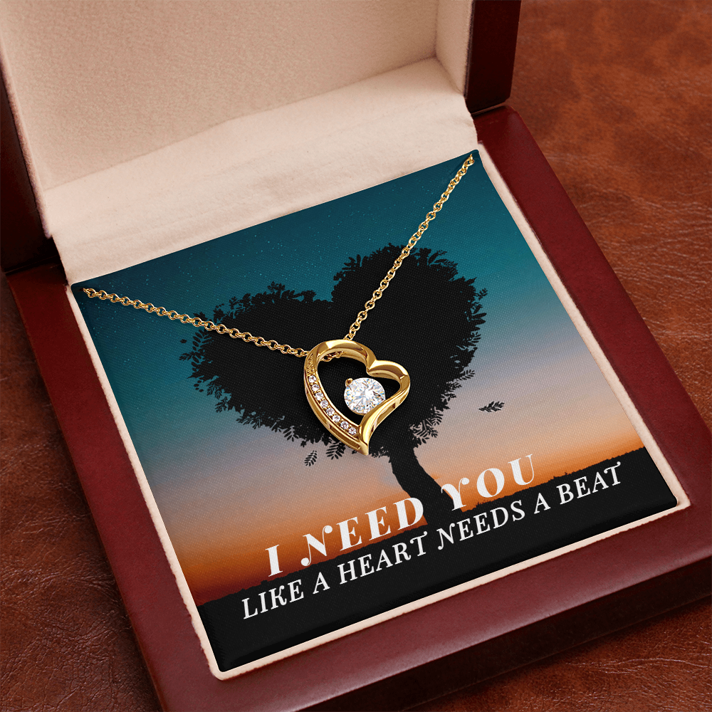 I love you like a heart needs a beat