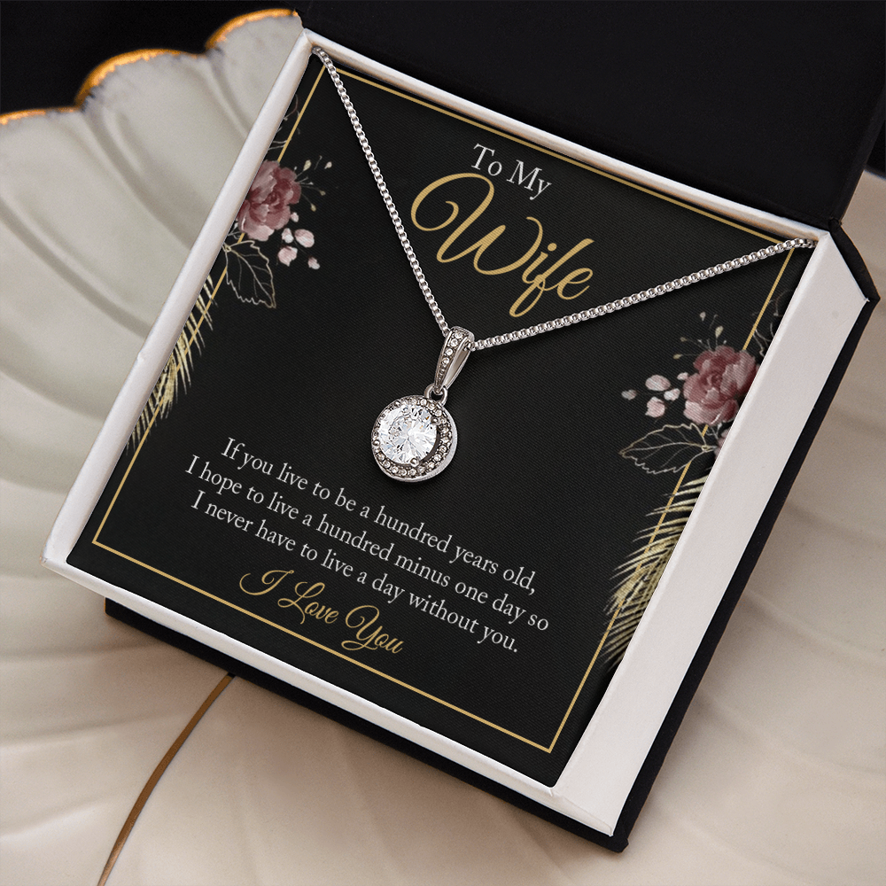 To My Wife" Necklace | Romantic Jewelry Gift for Her