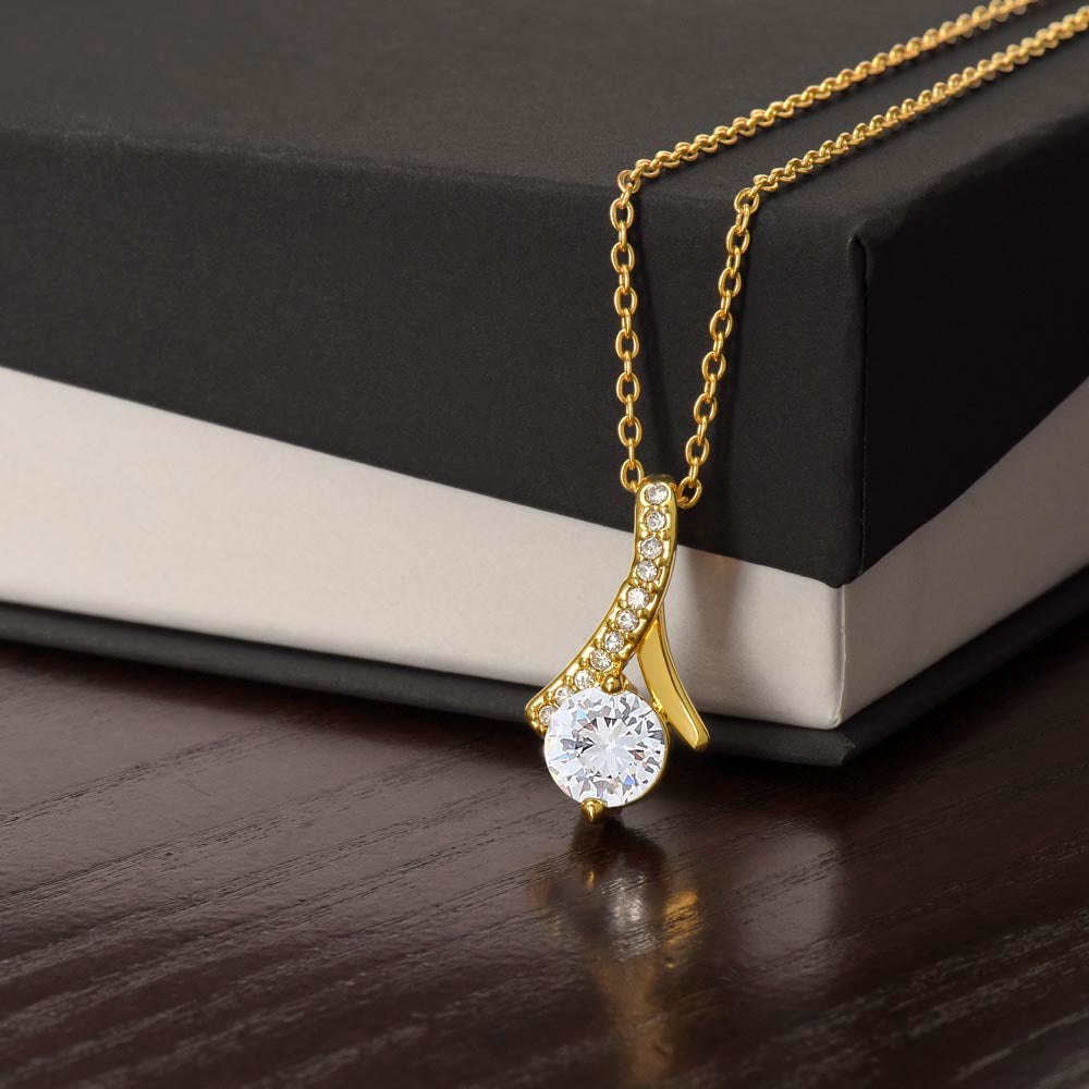 Mother's Day Gift from Unborn Baby – Sentimental Jewelry Gift with Heartfelt Message from Baby Bump – Mommy-to-Be Necklace with Card – Pregnancy Gift for Expecting Mom