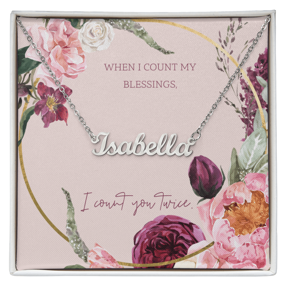 Name Necklace for her