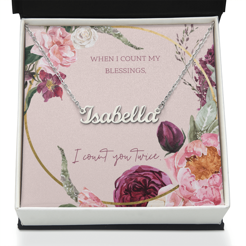 Name Necklace for her