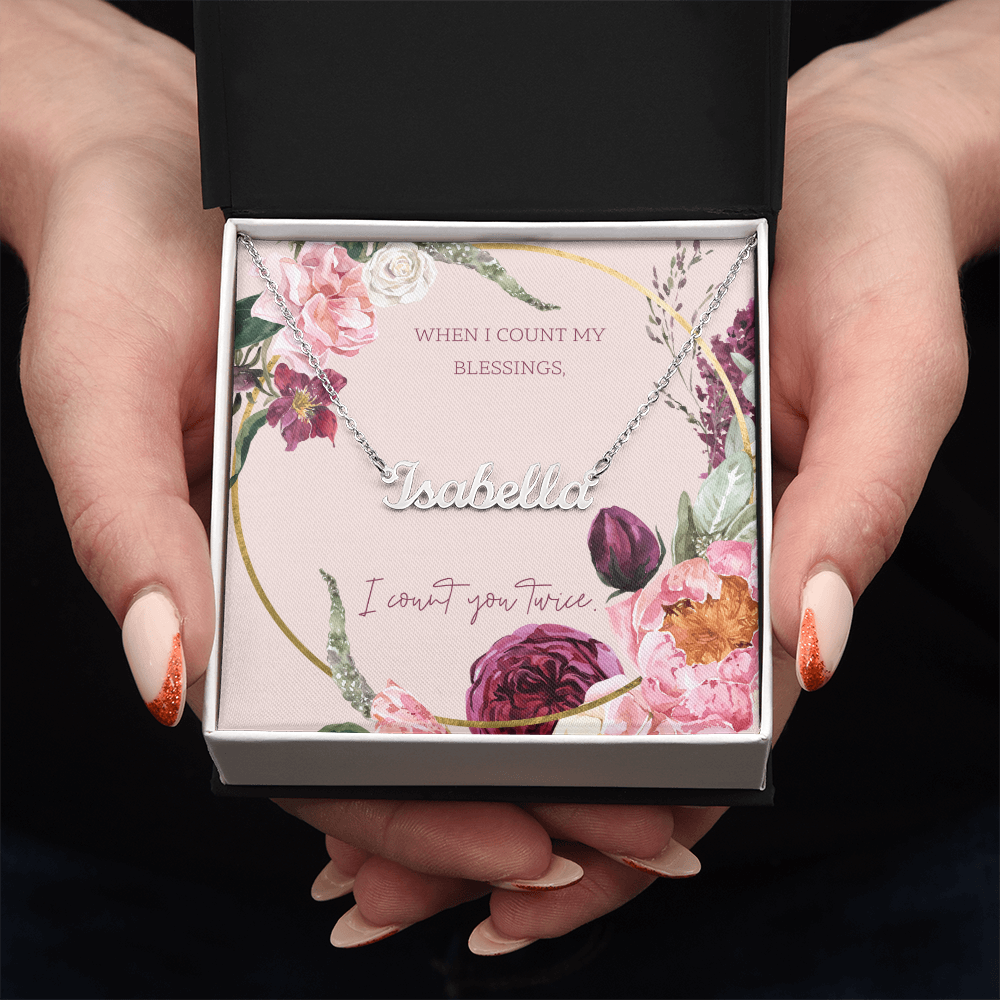 Name Necklace for her