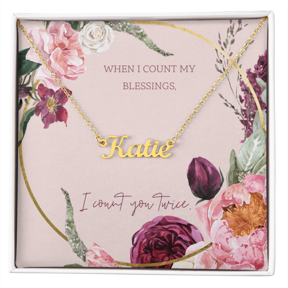 Name Necklace for her