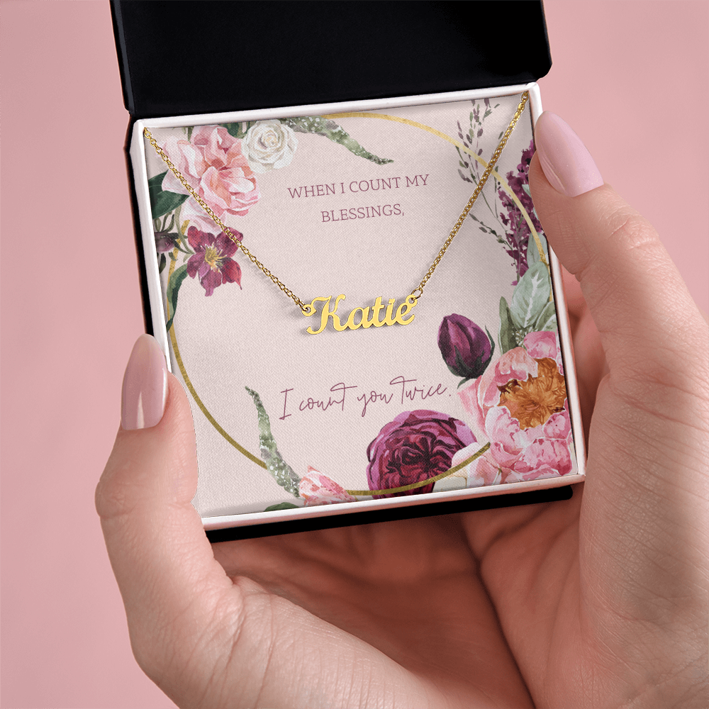 Name Necklace for her