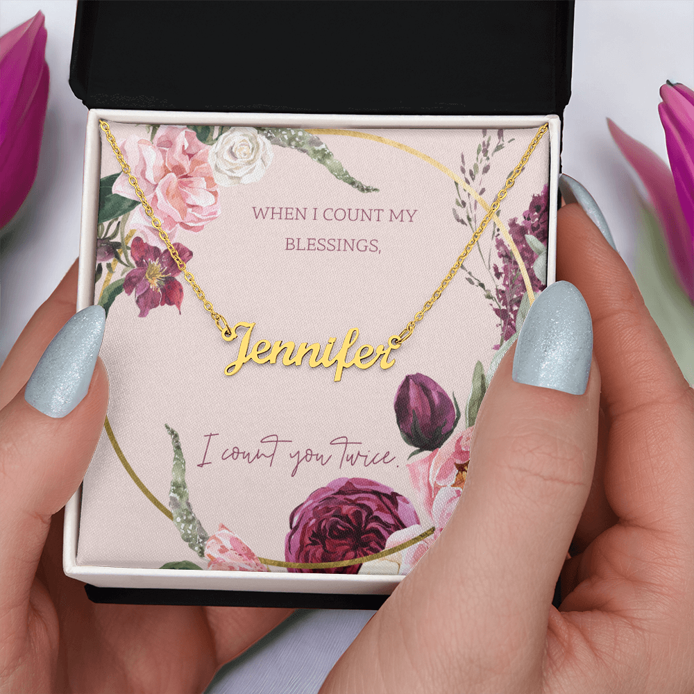 Name Necklace for her