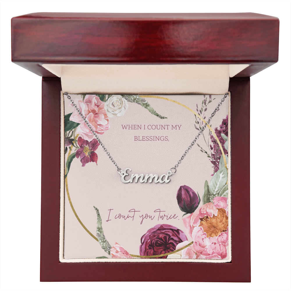 Name Necklace for her