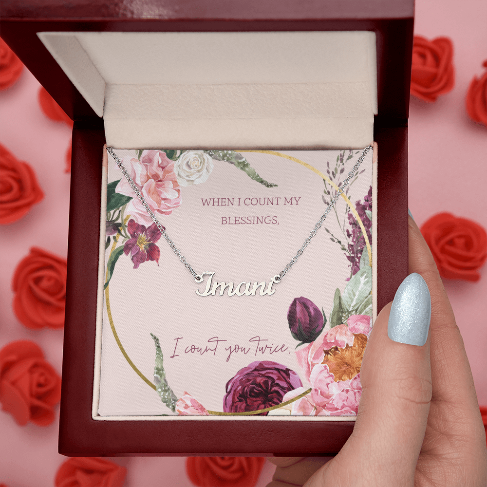 Name Necklace for her