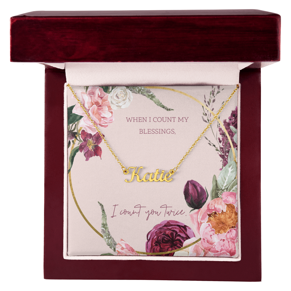 Name Necklace for her