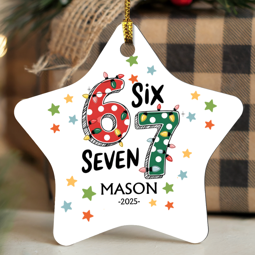 mason personalized 67 ornament