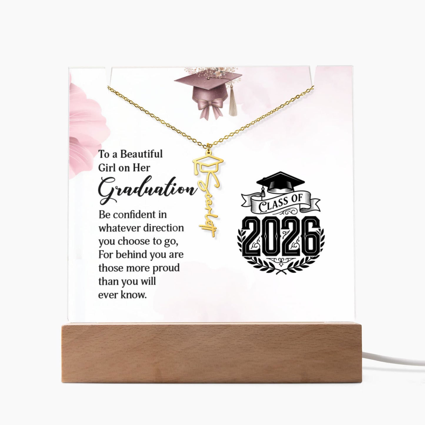 Graduation Acrylic