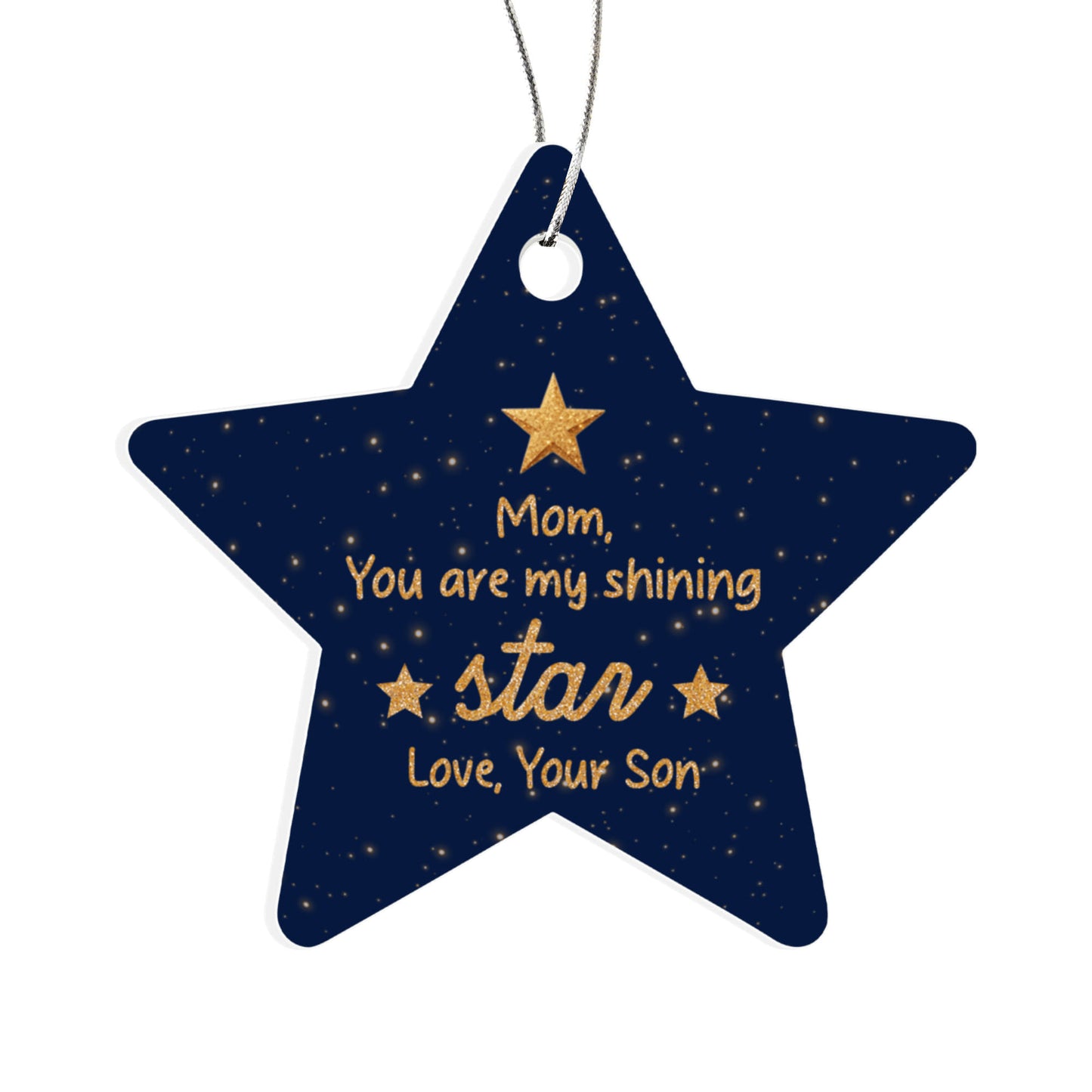 Gift for Mom from Son Christmas Ornament