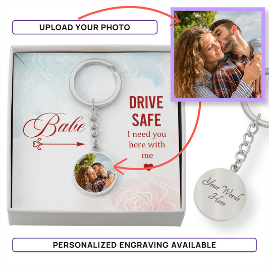 Photo Upload Keychain Drive Safe